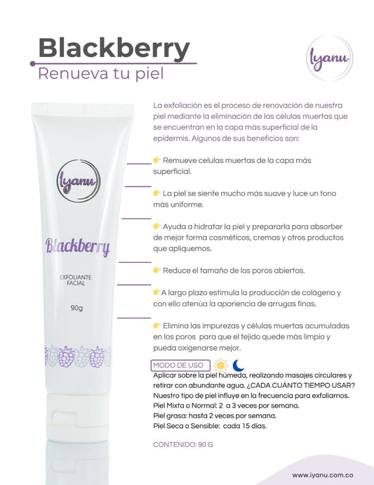 Exfoliante Blackberry